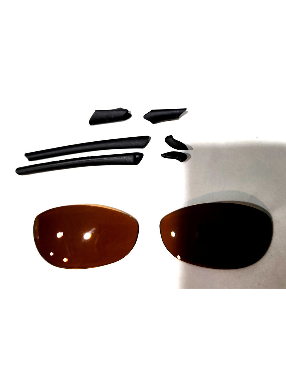 Genuine Oakley Juliet X Metal Accessory Kit Brown Lenses Black Rubber